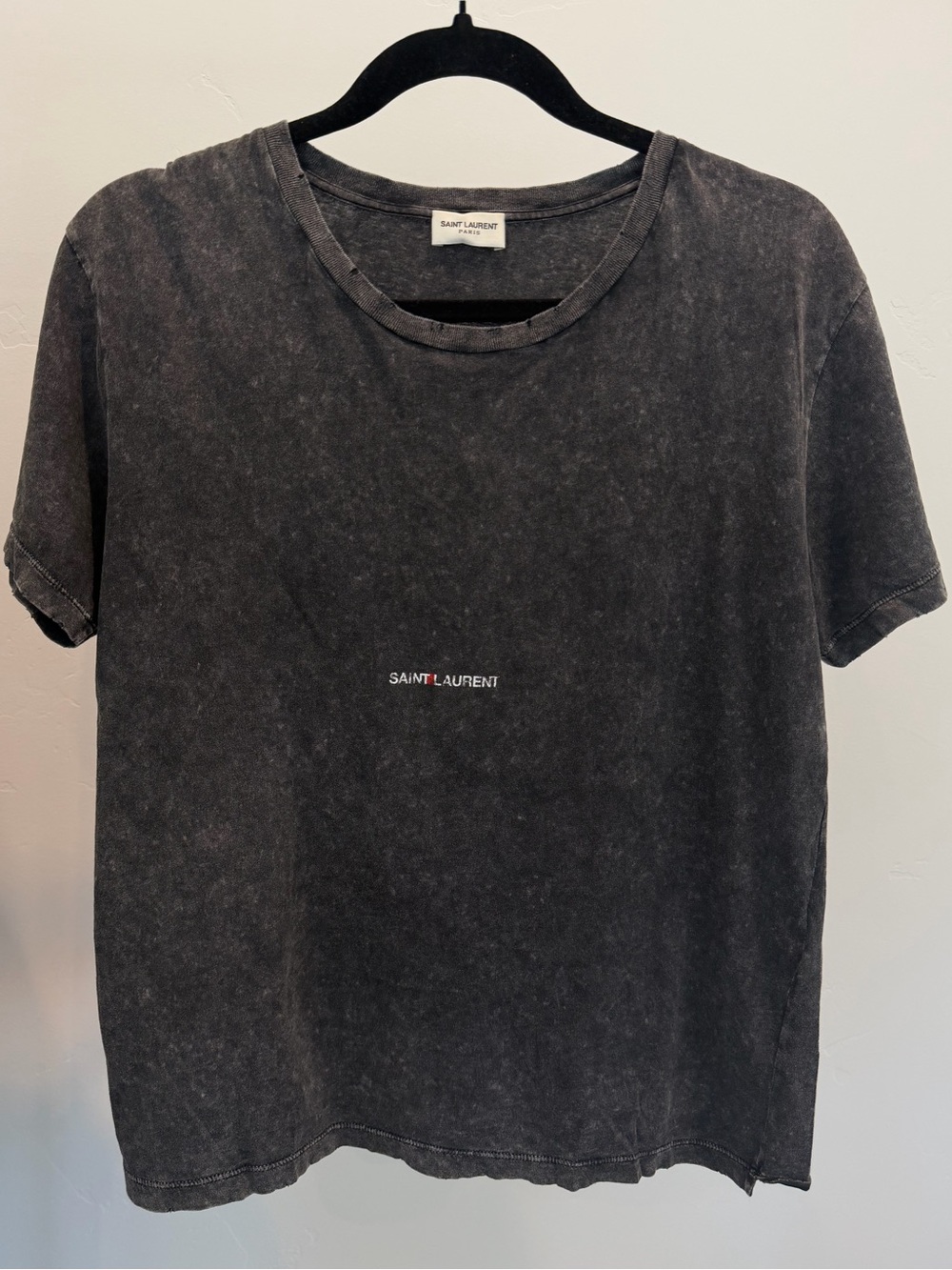 Saint Laurent Paris Logo T-Shirt Size Small